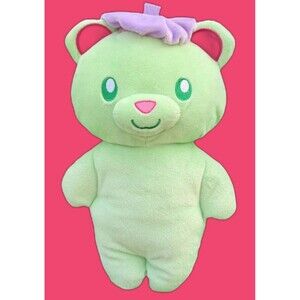 Cuddle Cruisers Miles The Bear Plush Seatbelt Strap Cushion Cover Green NWT